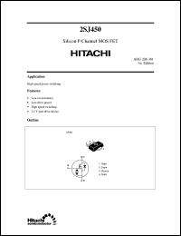 2SJ450 Datasheet