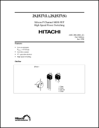 2SJ527(S) Datasheet