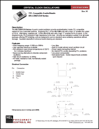 HS1200 Datasheet