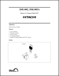 2SK1482-T Datasheet