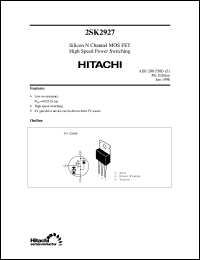2SK2926(L) Datasheet