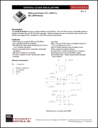 HA2870 Datasheet
