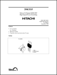 2SK3225-Z Datasheet