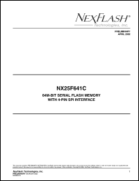 NX25F641C-3T Datasheet