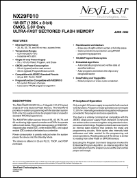 NX29F010-90PLI Datasheet
