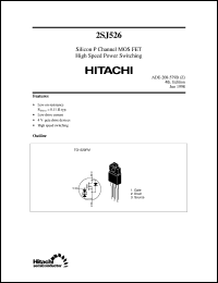 2SJ526 Datasheet