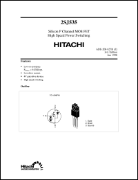 2SJ535 Datasheet