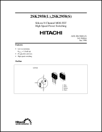 2SK2954-MR Datasheet