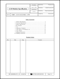 DMF50036ZNBU-FW Datasheet