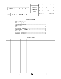 DMC16230N Datasheet