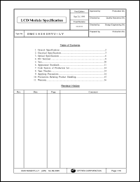 DMC16249HB Datasheet