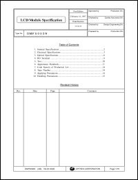 DMC5001NYL Datasheet