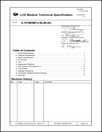 C-51505NFJ-SLG-AB Datasheet