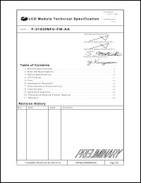 F-51430NFU-FW-AA Datasheet