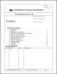 T-51446L050J-FW-P-AB Datasheet