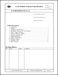 T-51383L070J-FW-P-AA Datasheet