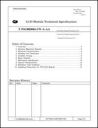 T-51638D084-FW-A-AA Datasheet