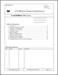 T-51639D084U-FW-A-AA Datasheet