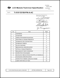 T-51511D150-FW-A-AC Datasheet