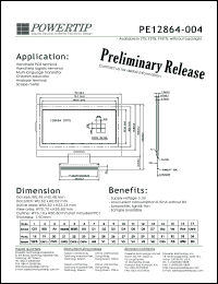 PE125BUV Datasheet