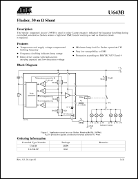 U643B Datasheet