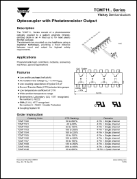 TCMT1107 Datasheet