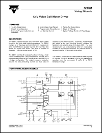 Si9961 Datasheet