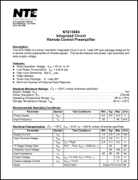 NTE15009E Datasheet