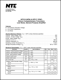 NTE17 Datasheet