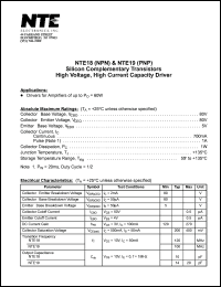 NTE18 Datasheet