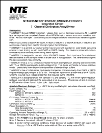 NTE2732A Datasheet