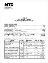 NTE227 Datasheet