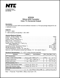 NTE238 Datasheet