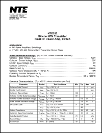 NTE282 Datasheet