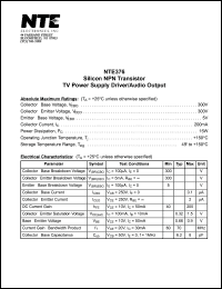 NTE376 Datasheet