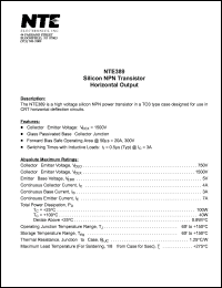 NTE389 Datasheet