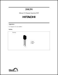 2SK291 Datasheet