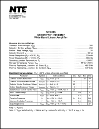 NTE395 Datasheet