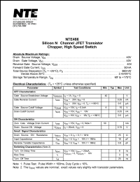 NTE466 Datasheet