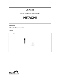 2SK522 Datasheet
