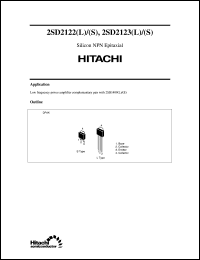 2SD2121(S) Datasheet