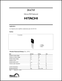 2SA715 Datasheet