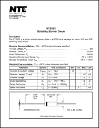 NTE553 Datasheet
