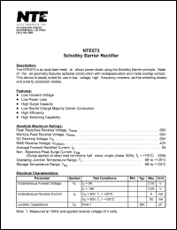 NTE573 Datasheet