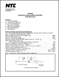 NTE575 Datasheet