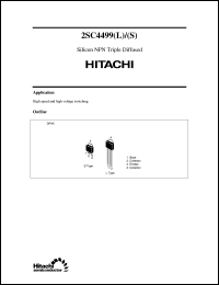 2SC4499(S) Datasheet
