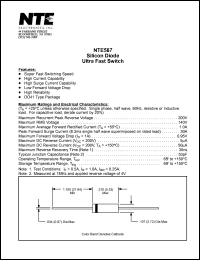 NTE587 Datasheet