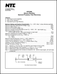 NTE589 Datasheet