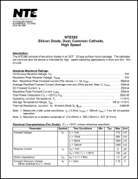 NTE595 Datasheet