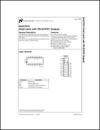 RM54ACT573SSA Datasheet